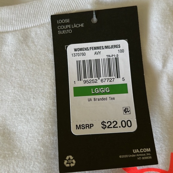Under Armour Women’s Tee NWT - Picture 6 of 9